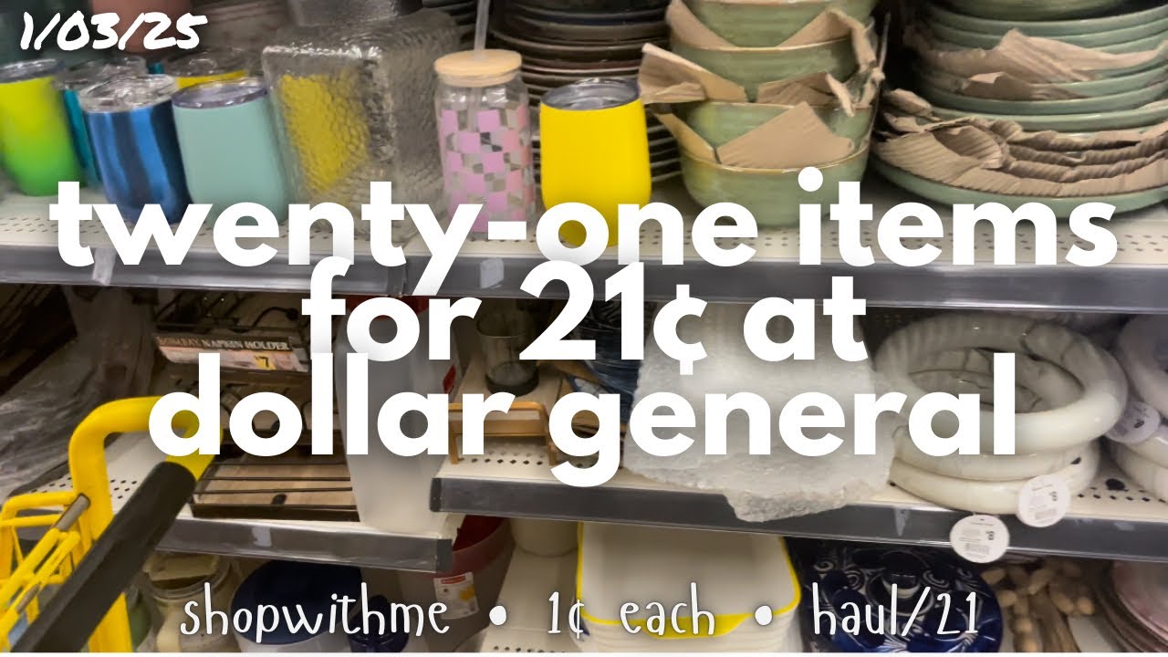 Покупайте вместе со мной | В Dollar General покупаю товары по копейкам: двадцать один товар за 21...
