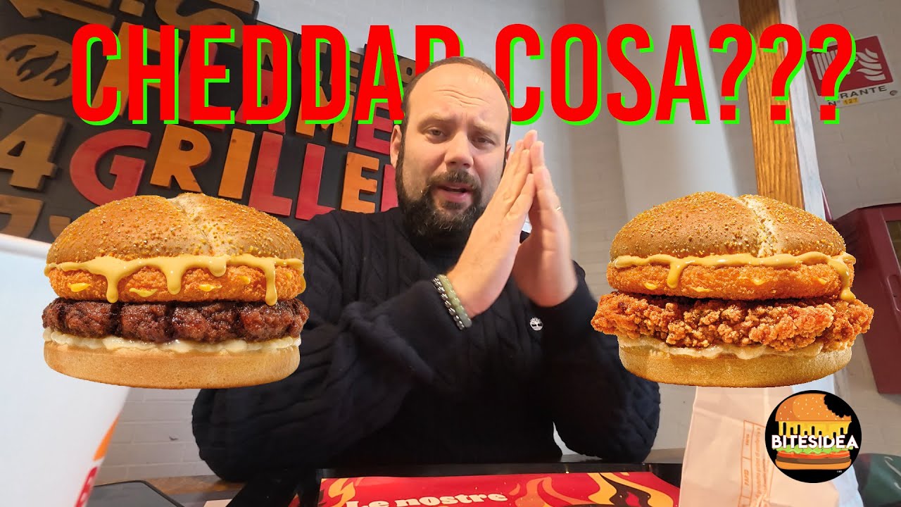 Burger King Cheddar Lover: per chi ama il formaggio ma...