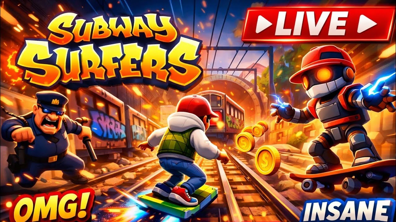 🔴 LIVE Subway Surfers World Tour 🌍 | New City High Score Run