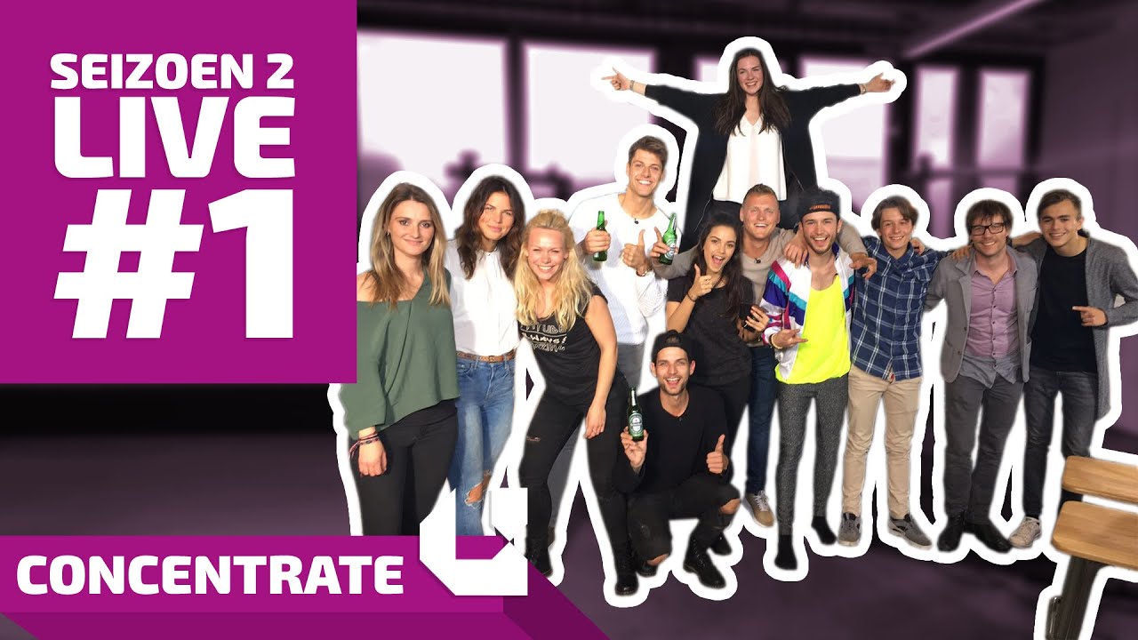LIVE met Maan, Ferzuz, Giel Beelen in CONCENTRATE LIVE #1