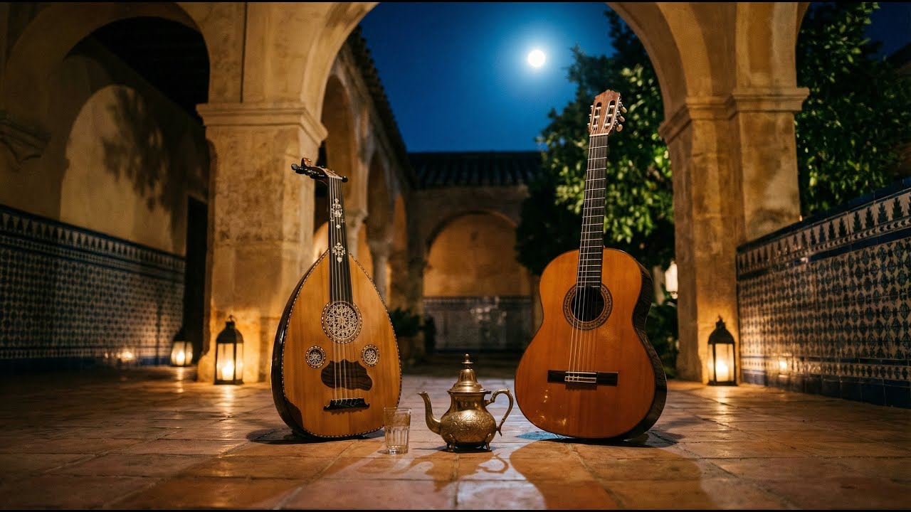 Moonlit Andalusia ✨ | Deep Oud & Flamenco Rumba Instrumental