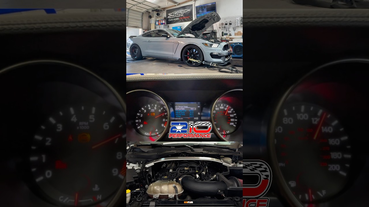 Shelby GT350 Kooks full exhaust, JLT, 93/E85 505/403hp #dyno #gt350 #performancecars #automobile