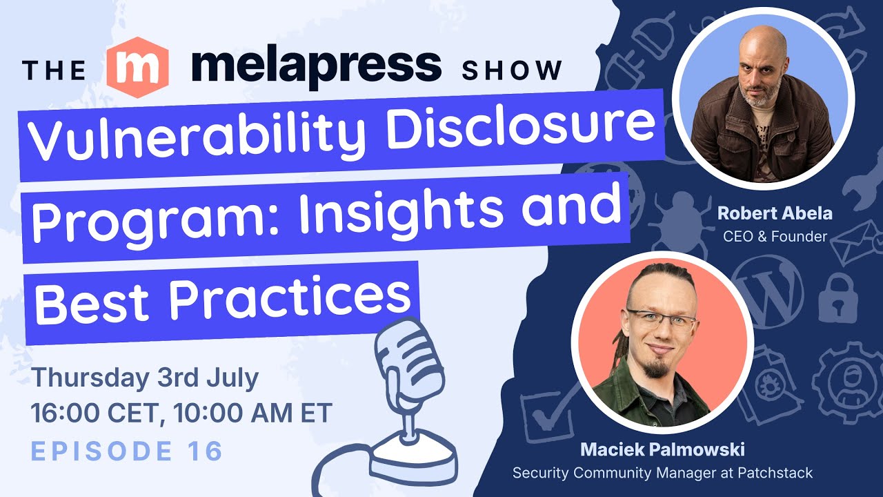 Understanding Vulnerability Disclosure Programs: Maciek Palmowski (Patchstack)