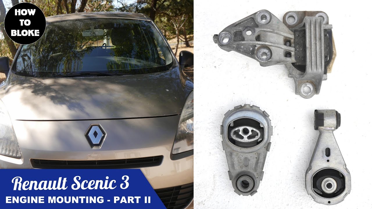 Сделай сам (часть 2 из 2) Дрожание двигателя и трансмиссии дизельного Renault Scenic III — решение!