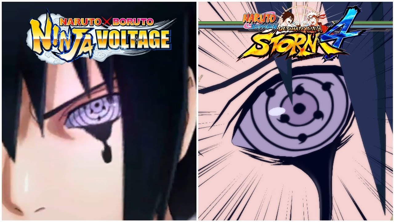 Ninja Voltage VS Naruto Storm 4 | Ultimate Jutsu Comparison #5