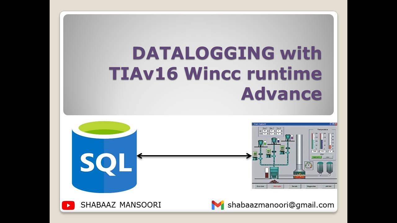 |DATA| |LOGGING| IN |TIA-V16| |RUNTIME| |ADVANCE| WITH |MYSQL| |SERVER|