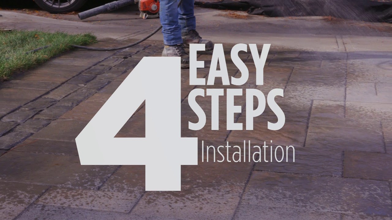 How to install Flexlock Sand G2 polymeric sand