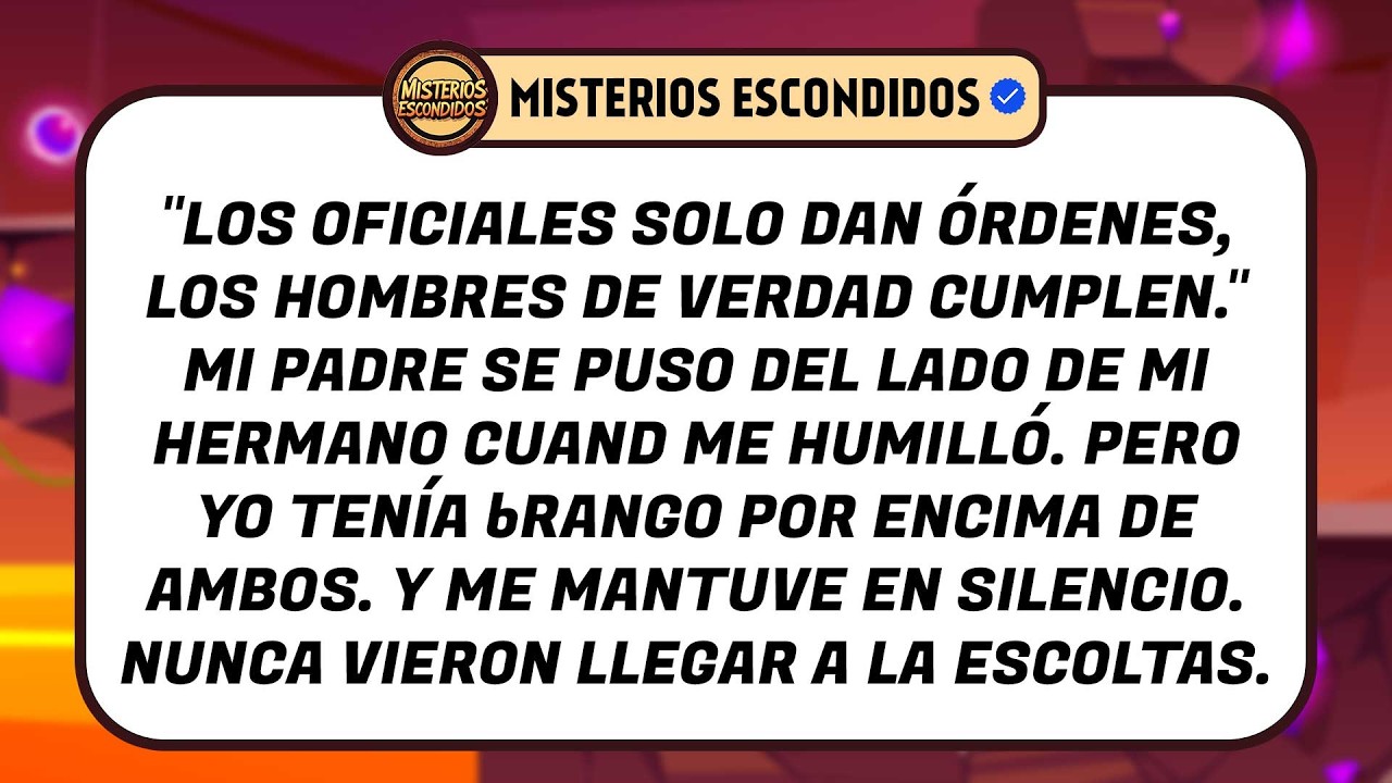 Mi Hermano Se Burló De Mi Rango Frente A Los Generales, Así Que Dejé Que Seguridad Le Enseñara...