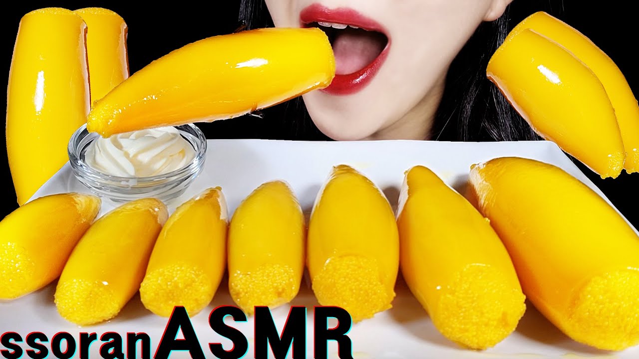 ASMR 💛 사이즈별 코모치야리이까 열빙어알을품은한치 KOMOCHIYARIIKA MUKBANG EATING SOUNDS