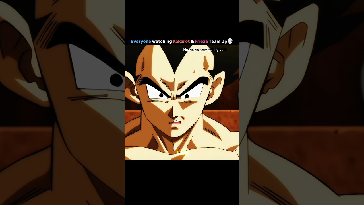 Everyone watching Kakarot & Frieza Team Up💀📈 #anime #receh #dragonball #gokuedits🔥 #fyp #frp