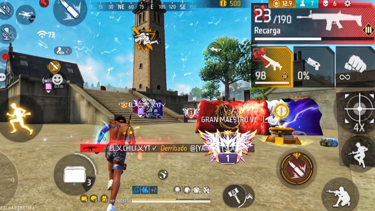 CON ESTA PARTIDA LOGRÉ LLEGAR A LOS 10MIL PUNTOS EN Br CLASIFICATORIA T49 FREE FIRE 