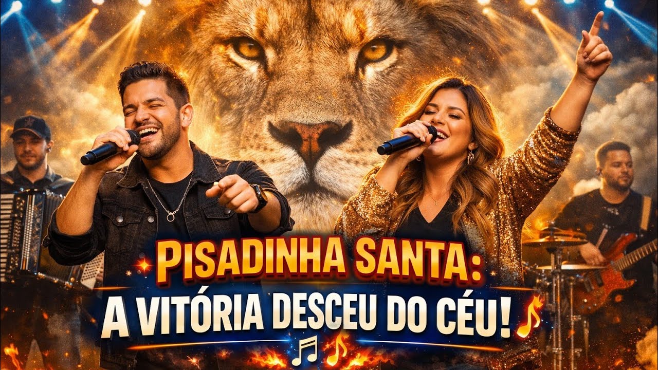 🔥 PISADINHA SANTA 2026: O CÉU DESCEU, O FOGO CAIU E A VITÓRIA CHEGOU NA SUA CASA HOJE! 🎶🔥  