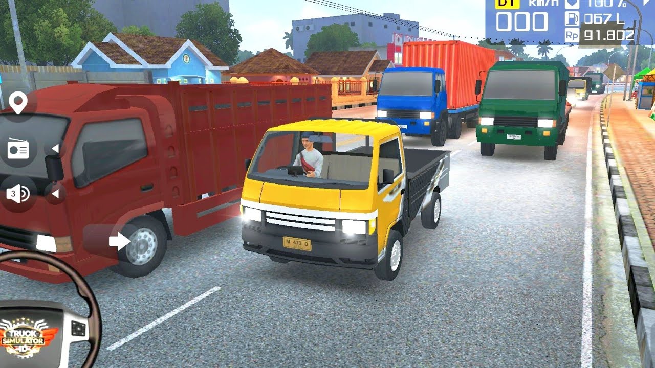 OVERLOADED Pickup Van Delivering Rice 😱 | Realistic Truck Simulator