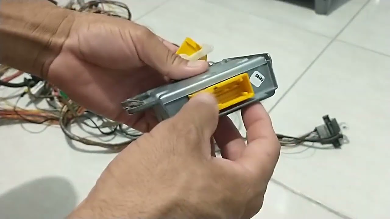 Dr.Scénic - Módulo do Air Bag ( Localização )