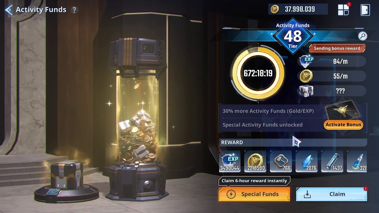 ACTIVITY FUNDS HIDDEN INFO & HOW TO BOOST IT - Solo Leveling Arise