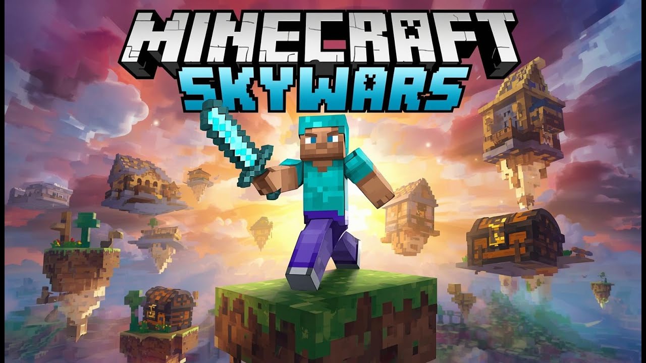 J'essaye de SURVIVRE mais je me fais DETRUIRE (MINECRAFT SKYWARS)