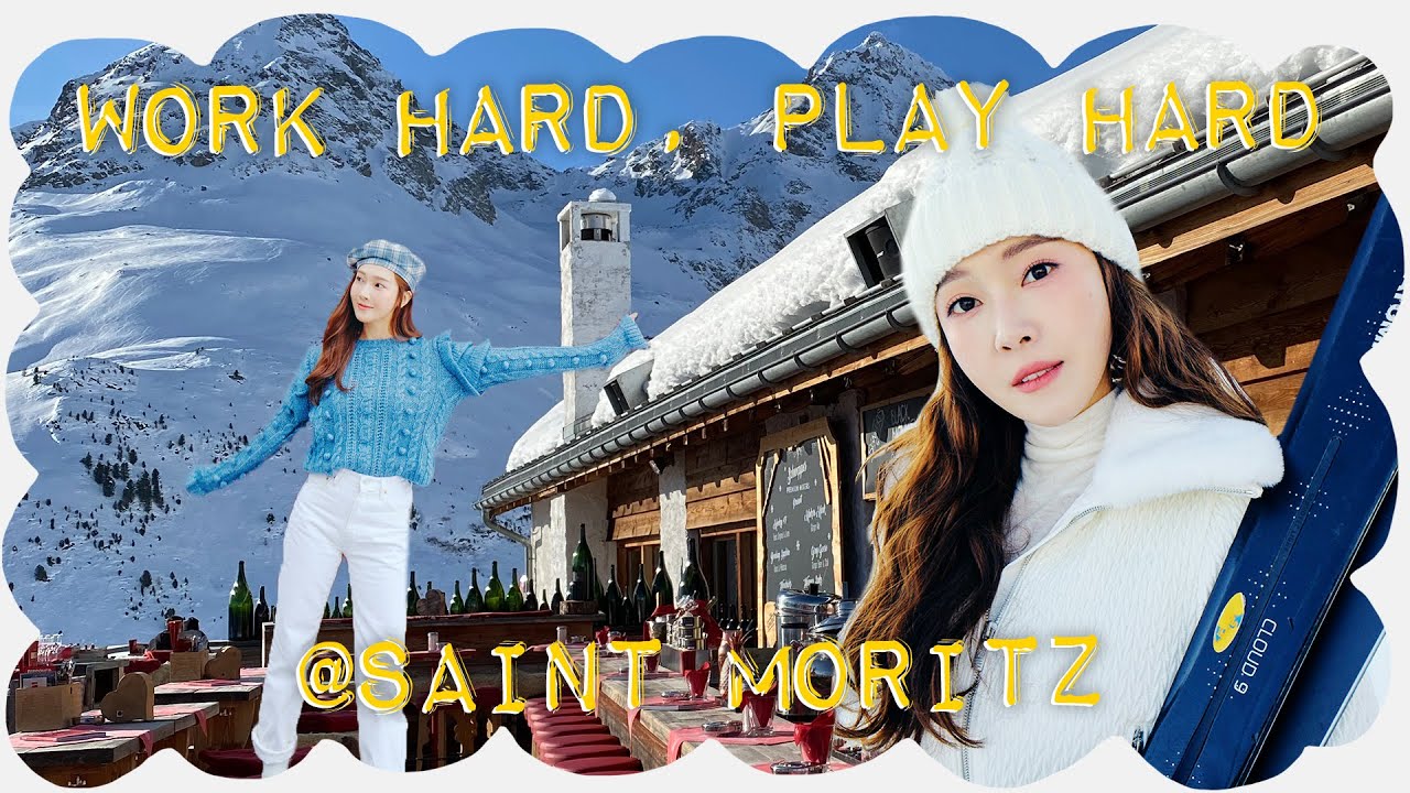 Work hard, Play hard  @ St.Moritz