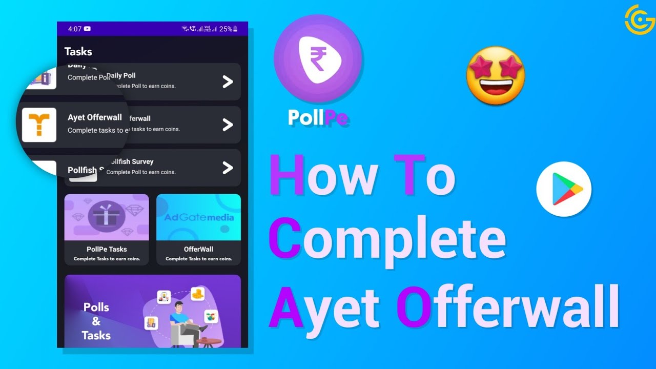 Pollpe App Ayet Offerwall Complete Trick | Pollpe Appe Ayet 0fferwall Complete Kaise Kare FullDetail