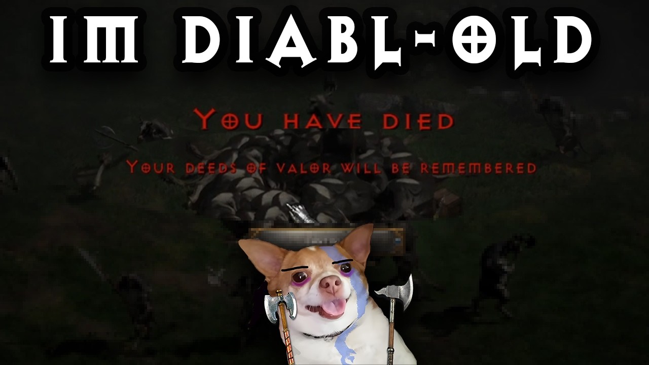 I'm DiablOLD (RIP HARDCORE Barbarian and OPEN BNET!)