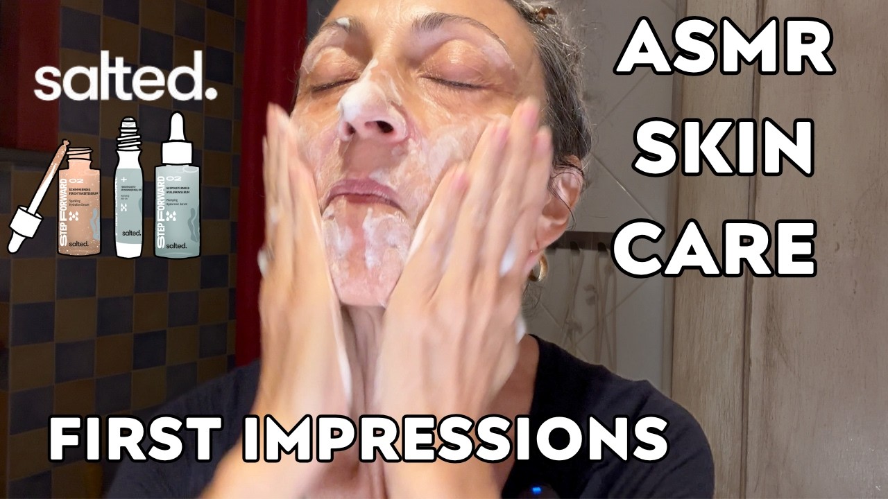 ASMR semplice Provo Nuova SKIN CARE TEDESCA alle Alghe, Vegan e Sostenibile
