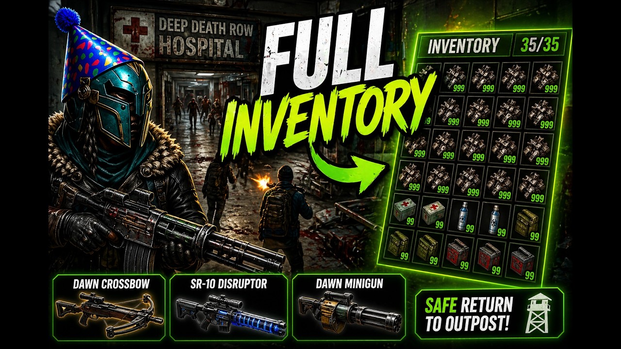 Dead Frontier &ndash; Идеальное прохождение локации Deep Death Row с полным инвентарем