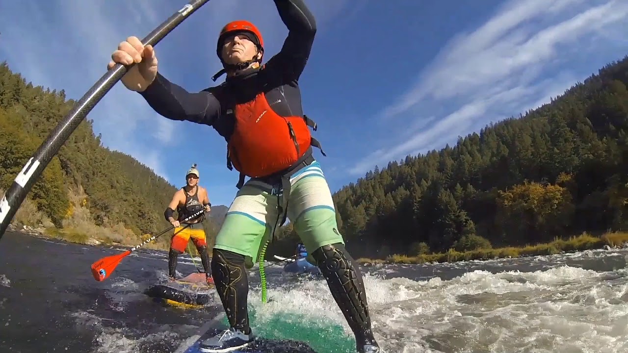 Whitewater Standup Paddling in Rogue River Oregon