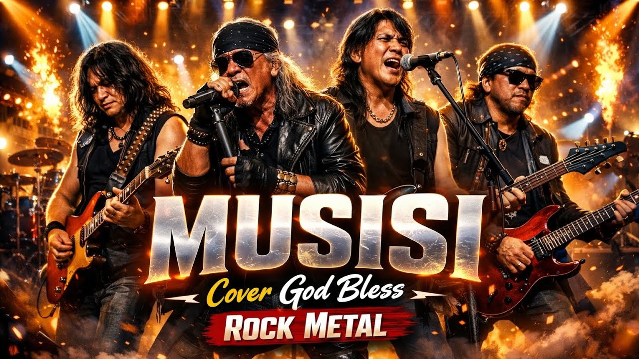 🎸 ROCK METAL VERSION - God Bless Musisi