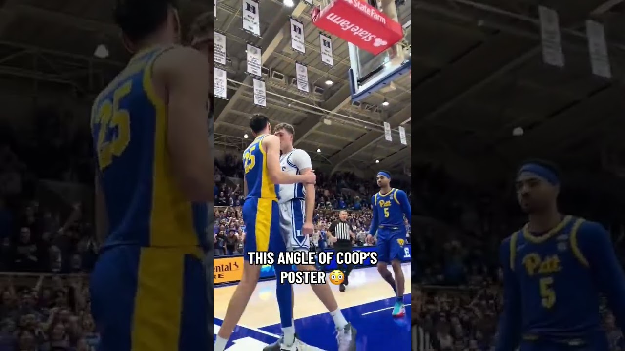 This angle of Cooper Flagg&rsquo;s poster 😯 (via dukembb/TT)
