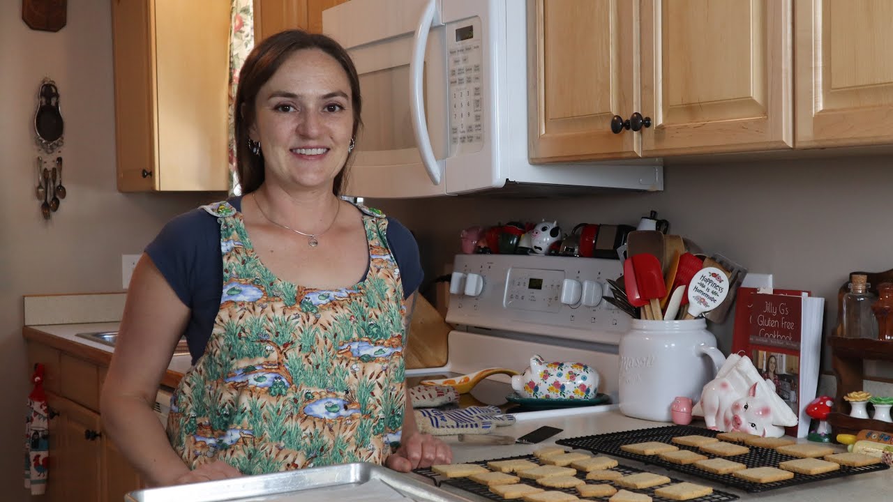 How to make my Gluten Free Shortbread Cookies!!