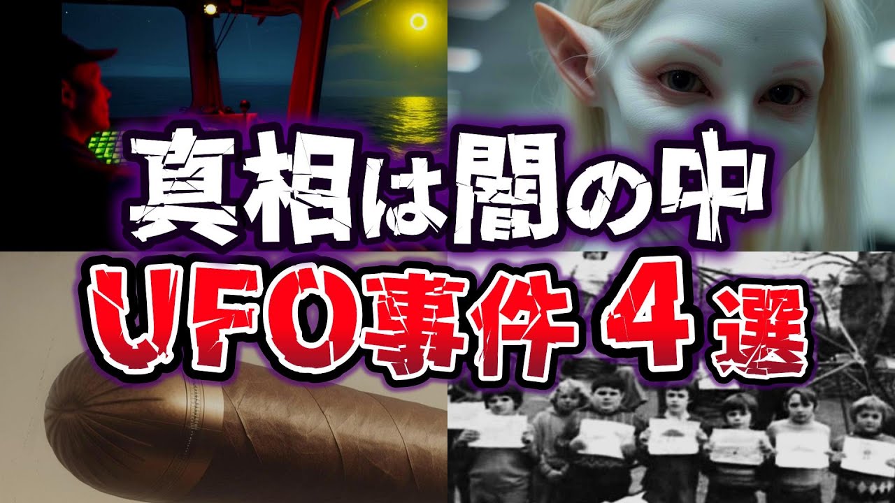 【ゆっくり解説】世界が驚愕!! 黒幕は政府か…？目撃者と証拠が”消された”UFO事件４選