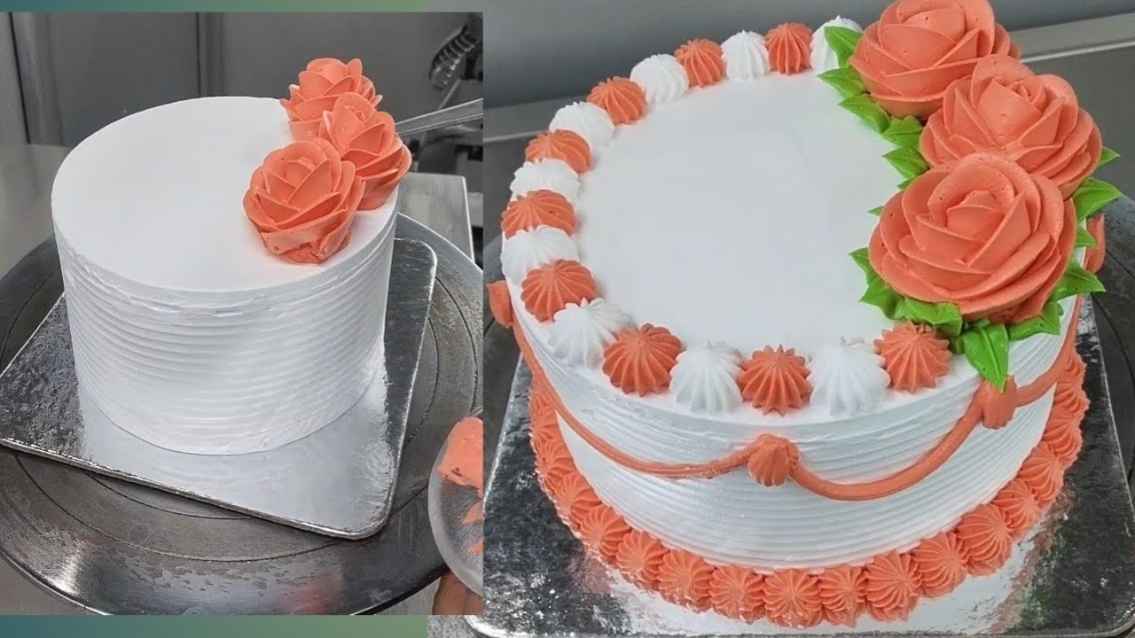 Rose cake kasa banate ha||🌹|| Rose kasa banate||#trending #viralvideo #cake