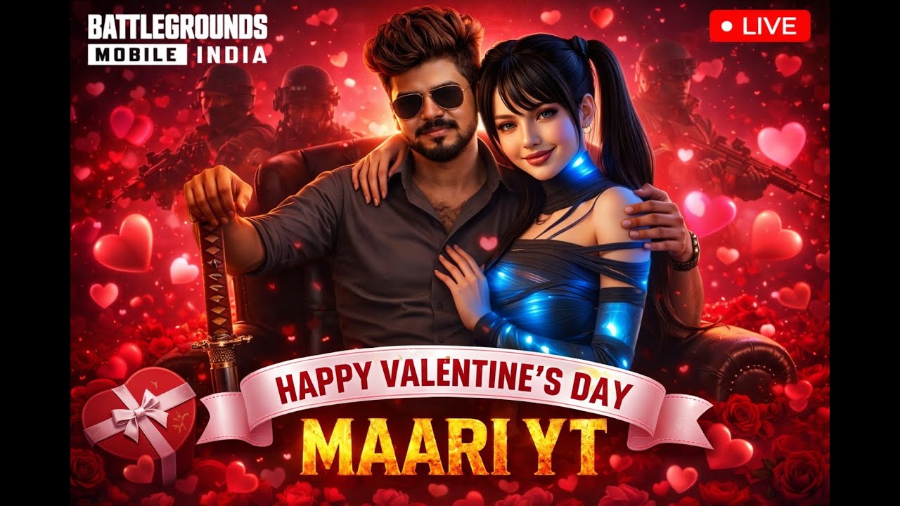 happy Valentine’s Day guys 😍 
#marriyt #bgmi #pubg  #shortslive