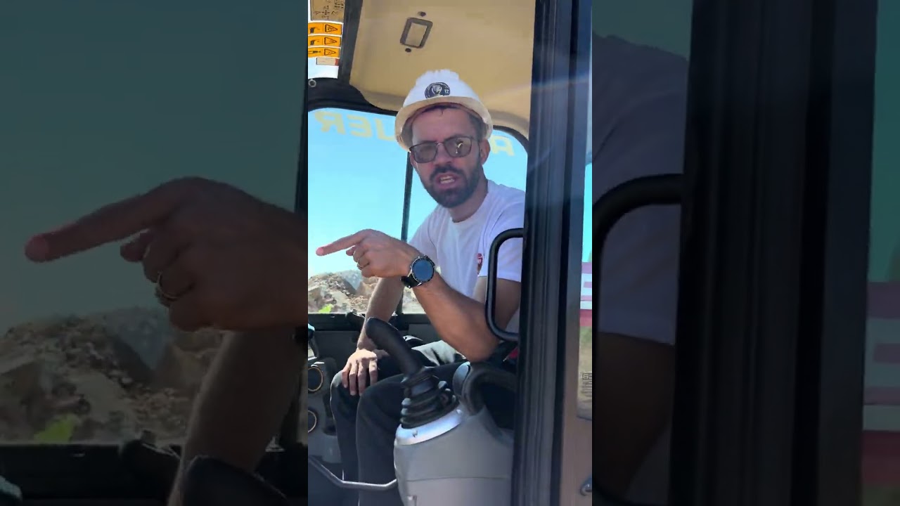O que fazer num teste com a Mini Giratória?