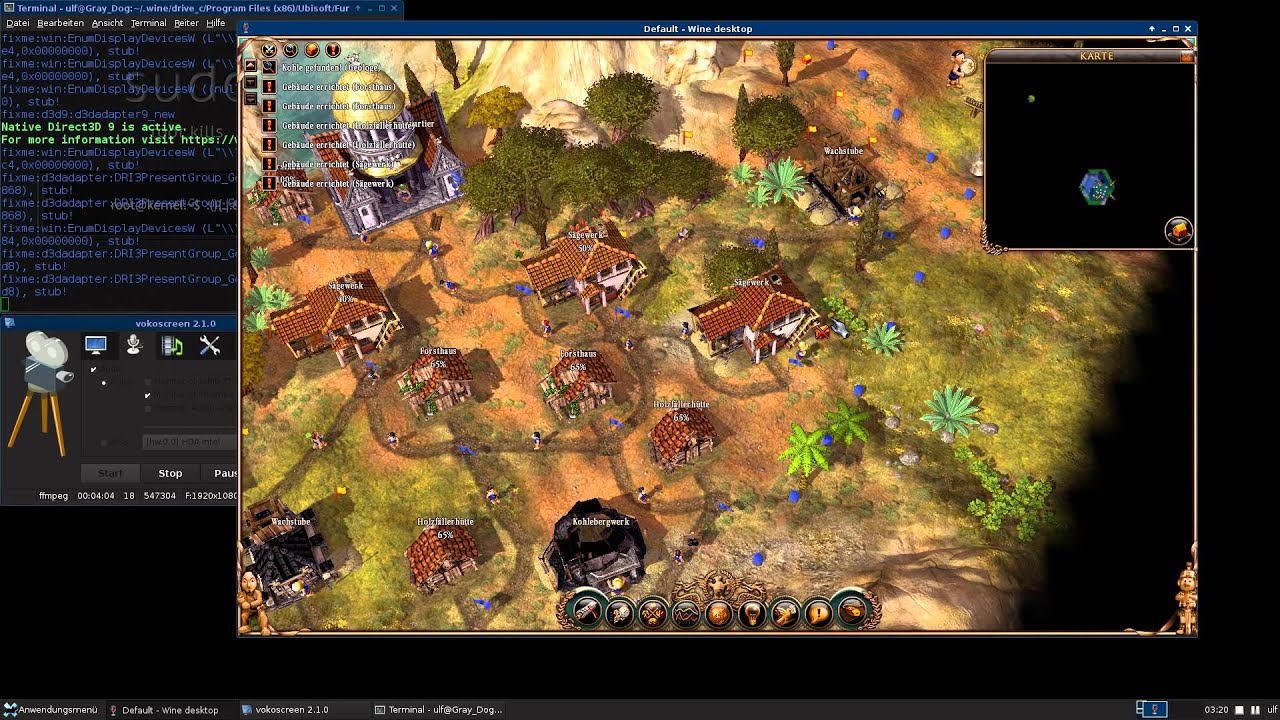 Siedler 2 DNG wine d3d9