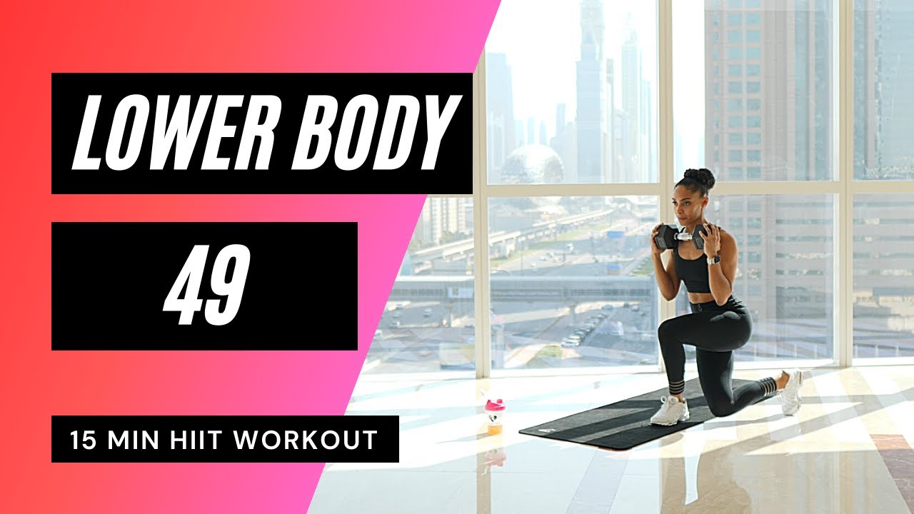 16 minute Leg Workout at Home // HIIT | MrandMrsMuscle