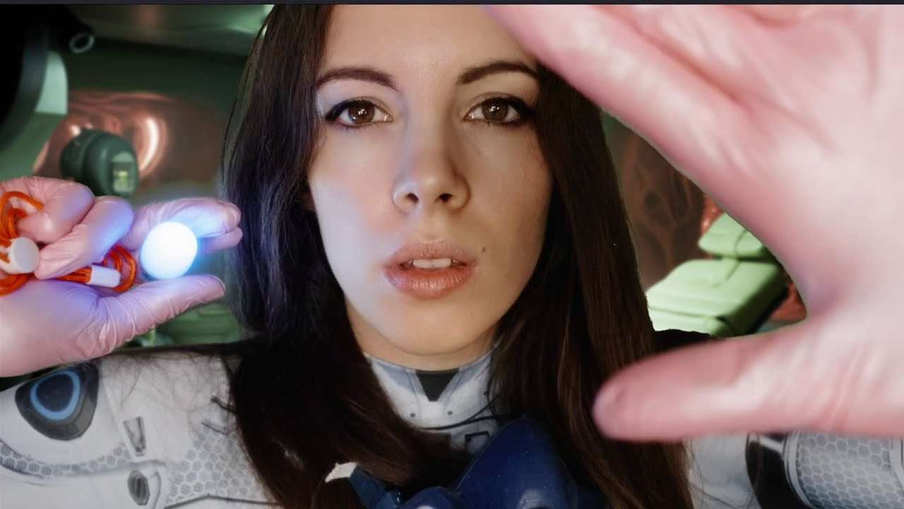 ASMR | Ear, Eyes & Full Medical Checkup (By Alien DR 👽)