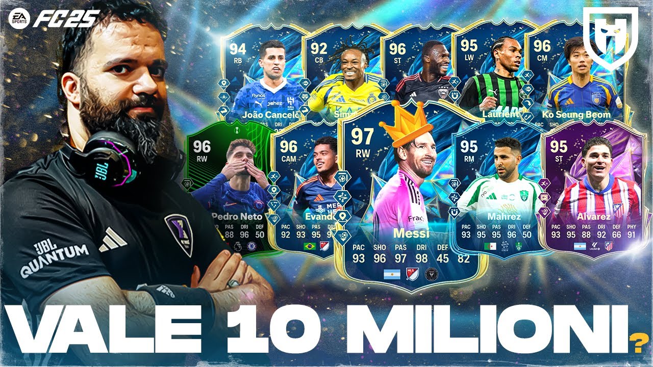 MESSI VALE 10 MILIONI?! | NETO, MAHREZ, ALVAREZ, CANCELO, LAURIENTE, EVANDER, BENTEKE | FC25 REVIEW
