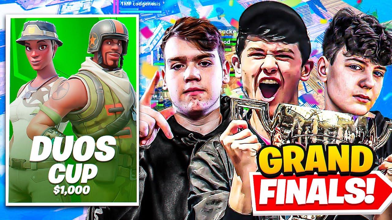 I Hosted GRAND FINALS for $1,000 DUOS Tournament in Fortnite (Bugha, Clix, FaZe)
