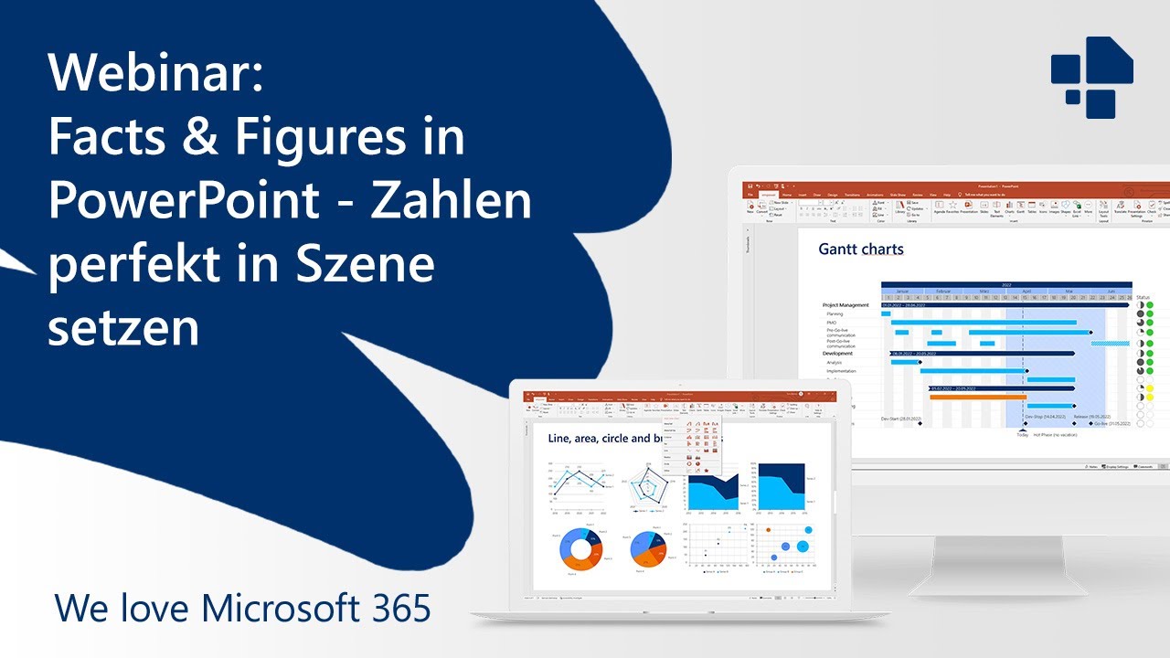 Webinar: Facts & Figures in PowerPoint - Zahlen perfekt in Szene setzen