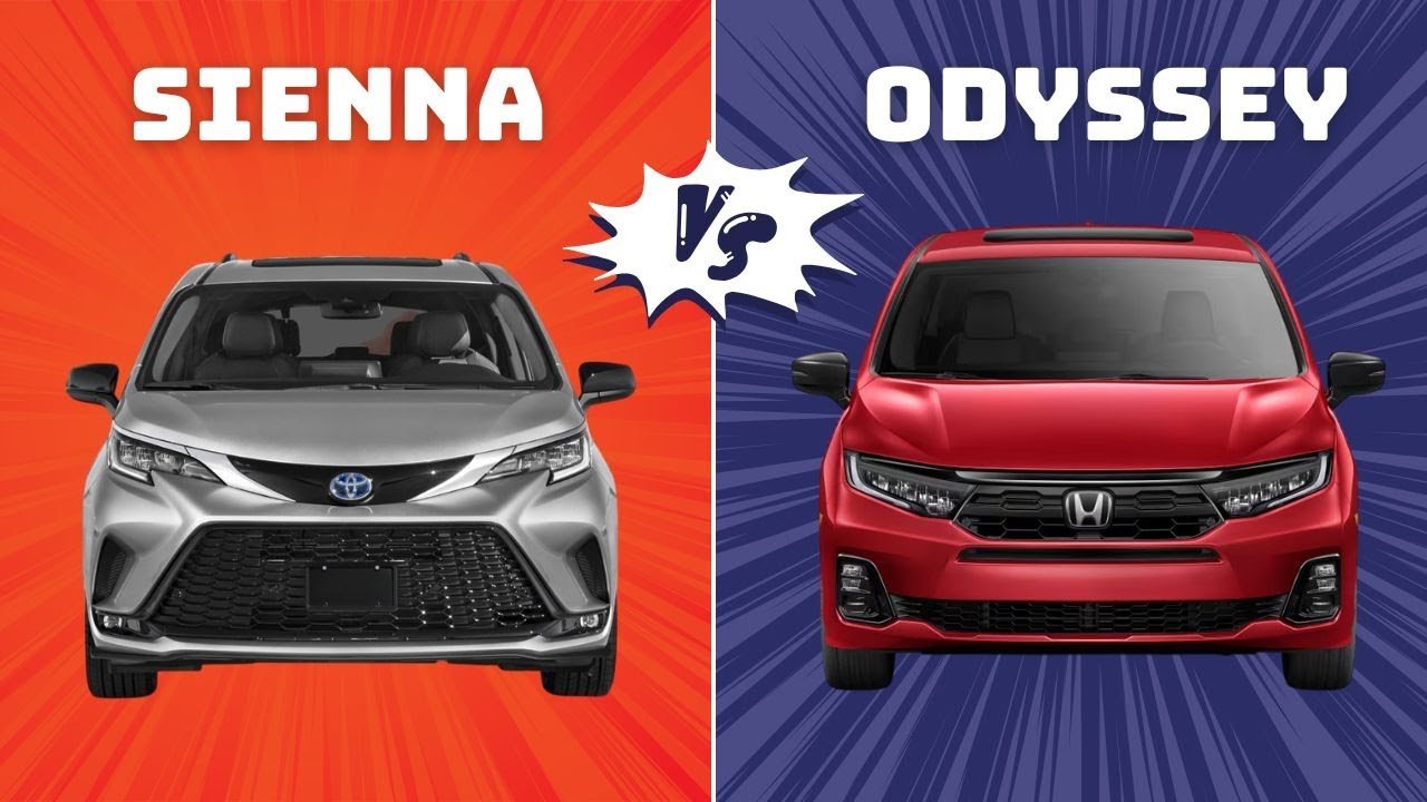 2026 Toyota Sienna Vs. 2026 Honda Odyssey