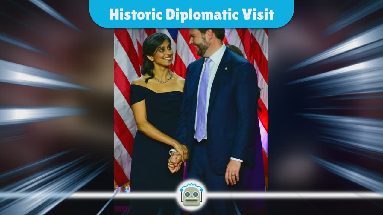 Vice President JD Vance Begins Historic Visit to India