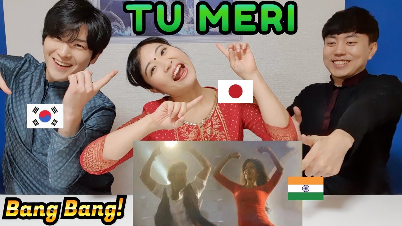'Tu Meri' Reaction by Korean & Japanese | BANG BANG!