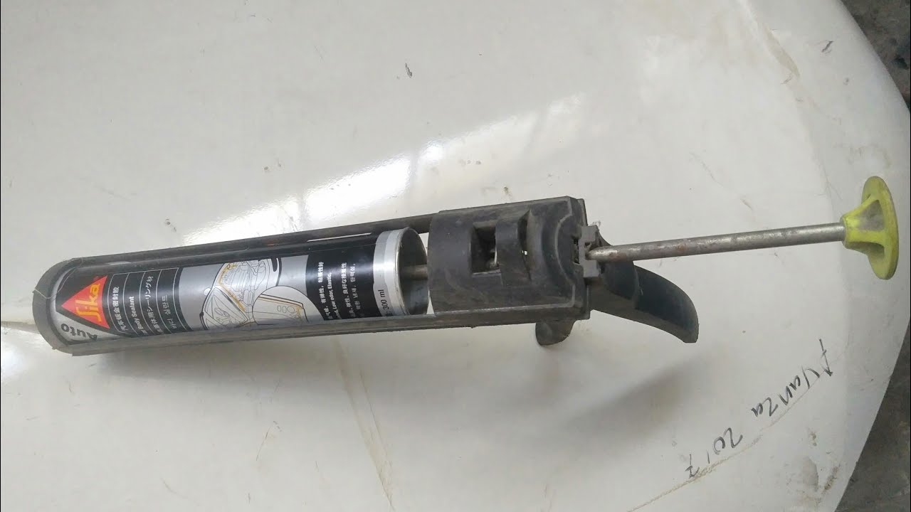 Cara bikin sealant / siler di kap mesin nissan x-tril
