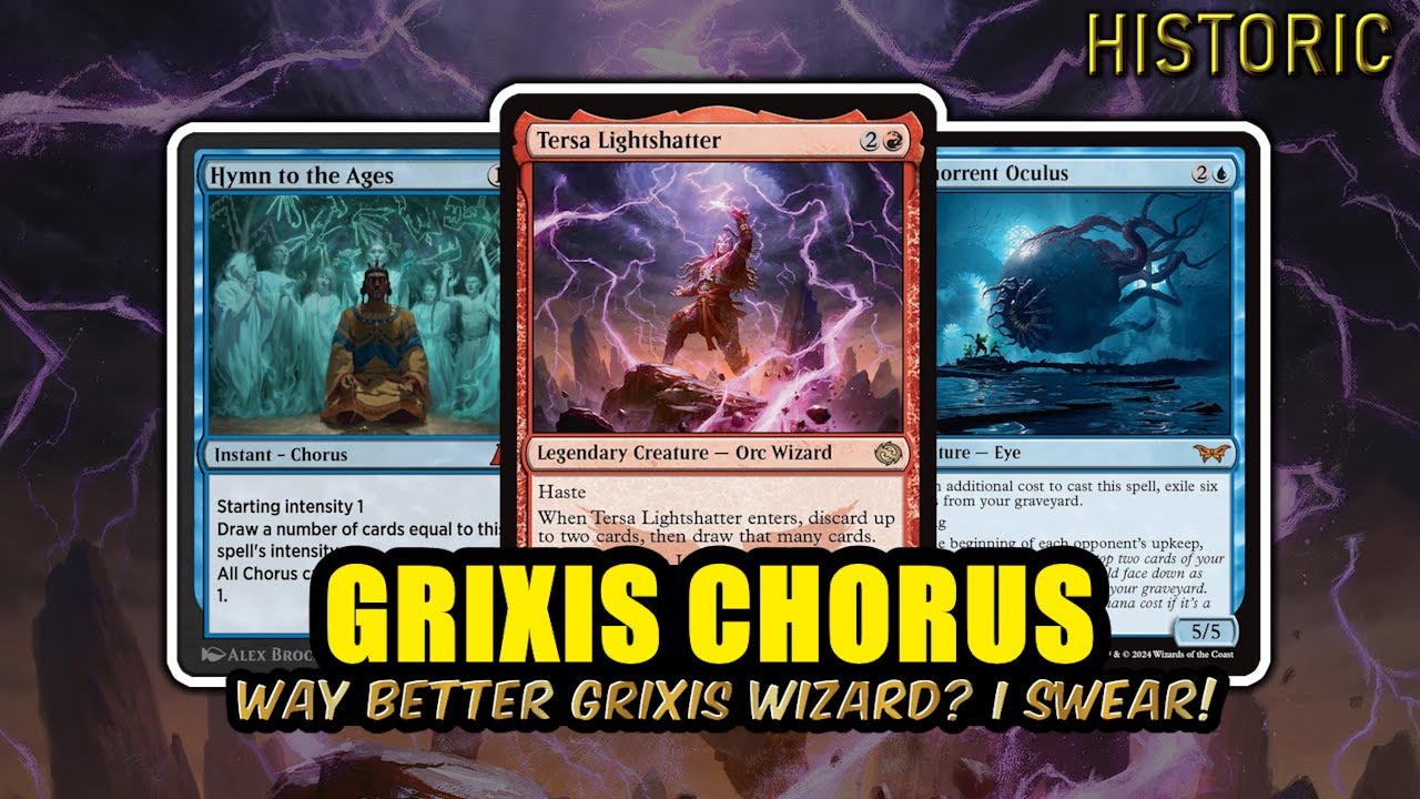The Better Grixis Wizard? Tersa + Chorus Graveyard Synergy! | Historic BO3 | MTG Arena
