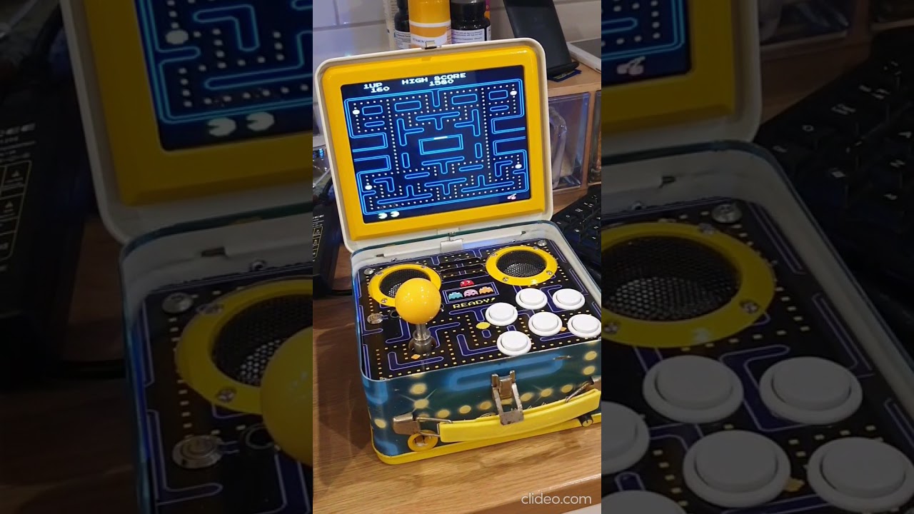 Pacman Original 1980's tin