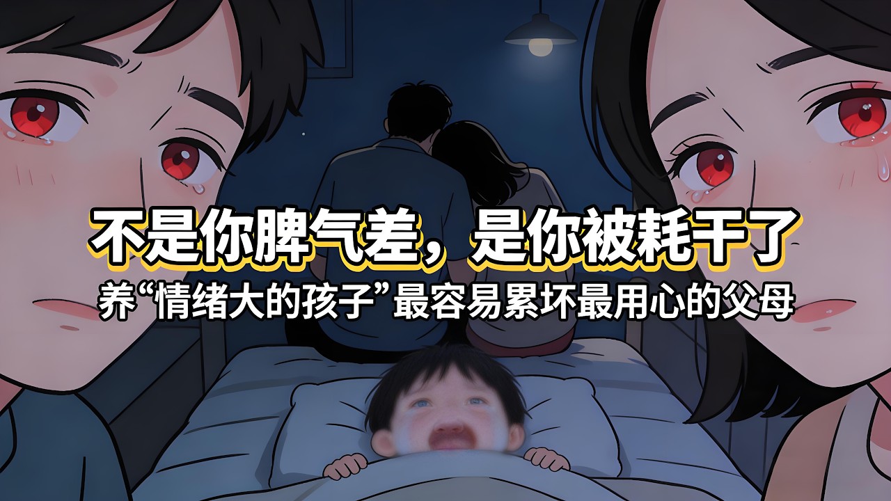你不是不愛孩子，是太久沒人照顧你了｜情緒大的孩子正在累壞最用心的父母 #孩子情緒失控#親子溝通 #孩子成長 #正面管教 ＃腦科學育兒 #情緒教育 #parenting tips #child