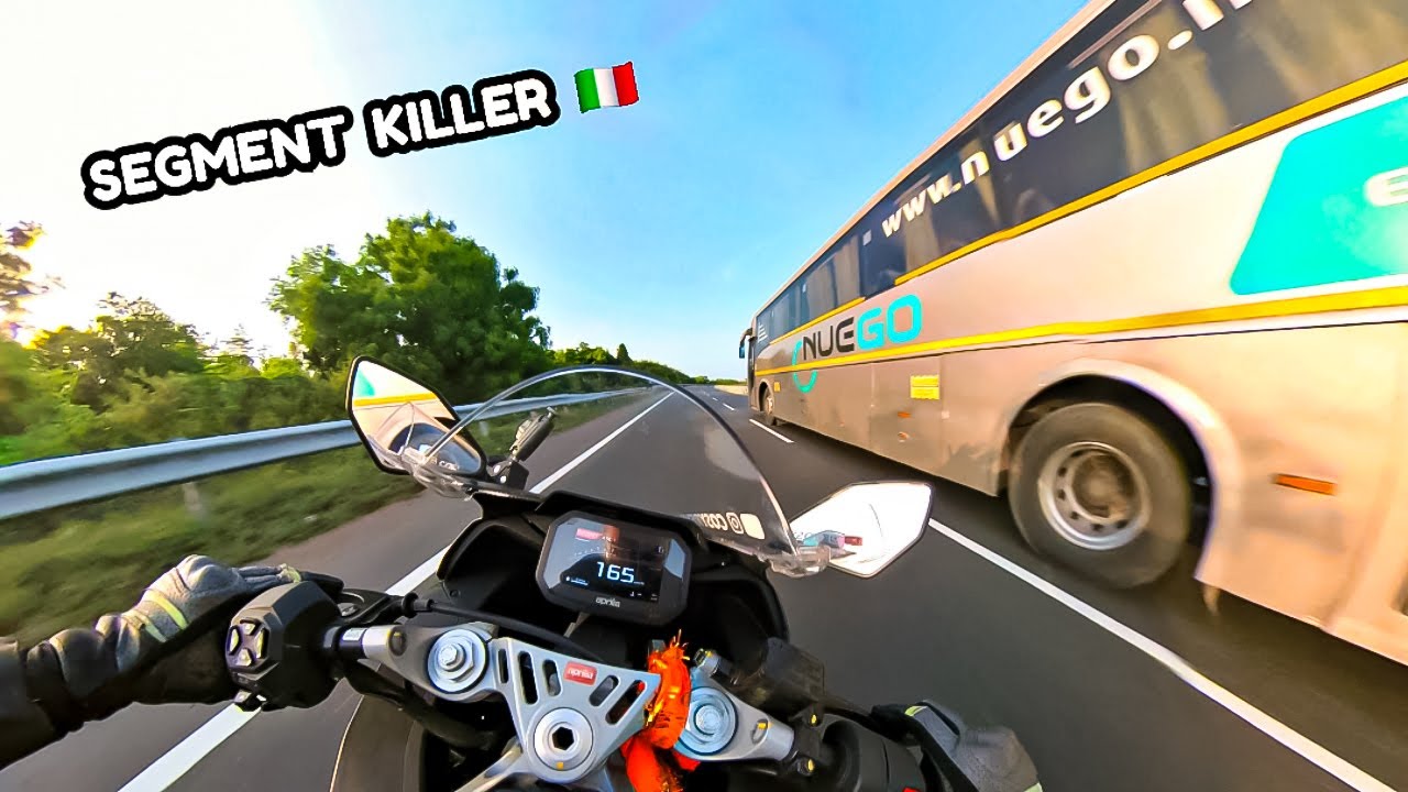 Aprilia RS457 - Highway Run | POV Ride | 4K Video | Moto ASMR | cosyrevs
