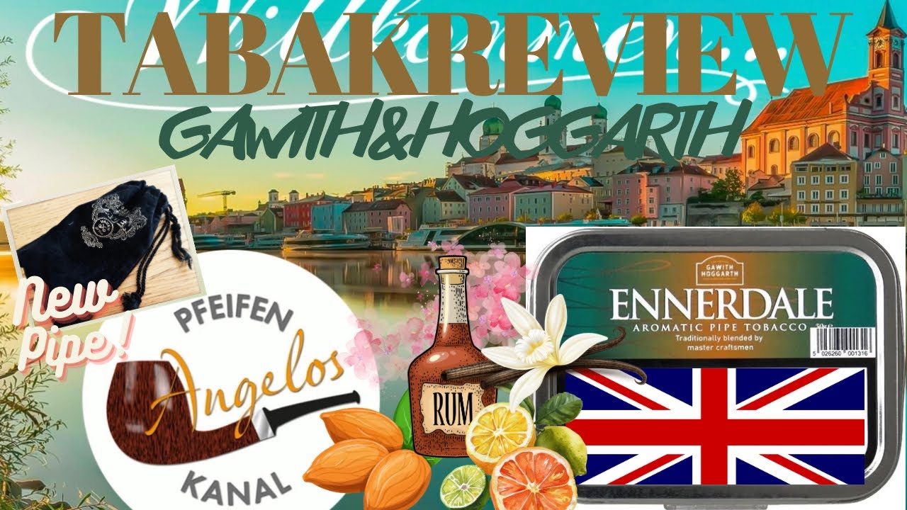 🍂Tabakreview🍂 / Gawith&Hoggarth / Ennerdale Flake 🇬🇧 & Neue Estate Vauen Solitaire 💎 + Shout Out!