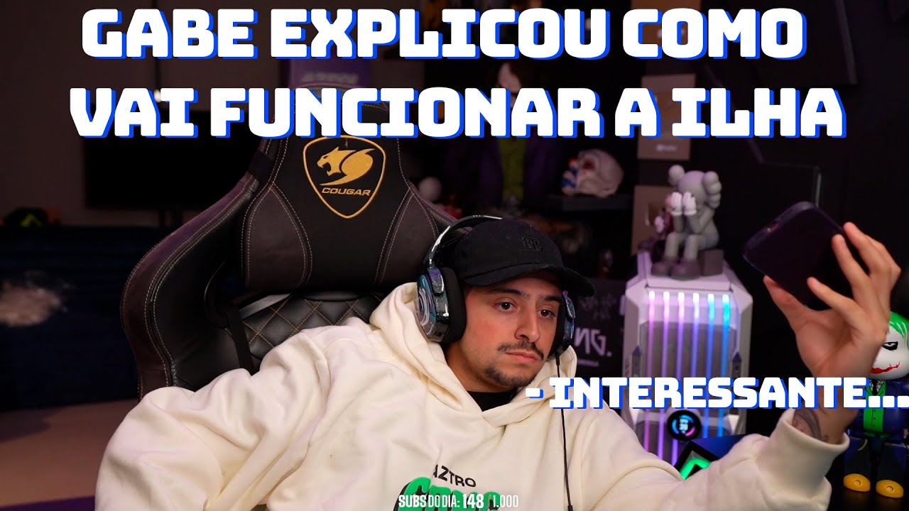 GABE EXPLICOU PRO CORINGA COMO VAI FUNCIONAR A ILHA!!!