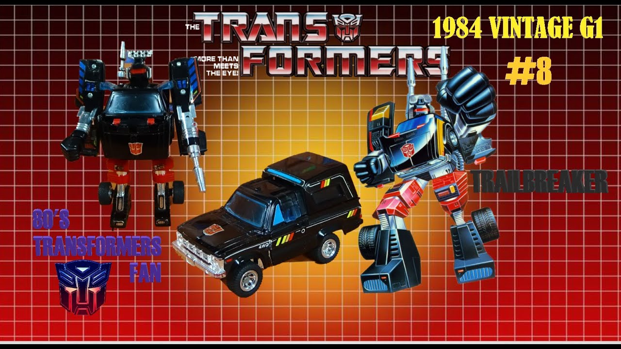TRANSFORMERS G1 AUTOBOT TRAILBREAKER VINTAGE TOY REVIEW
